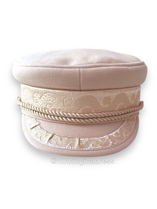 NWT Lack of Color Riviera Cap Cream Gold Sailor Hat Small  55cm main image 6
